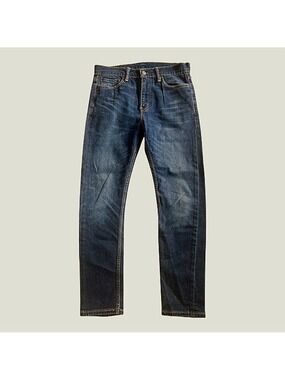 Classic Levi Strauss 510 Straight Leg Blue Jeans